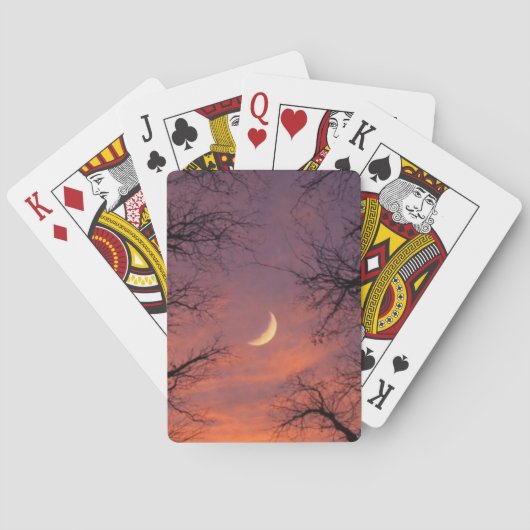 Diseño natural elegante pokerkaarten (Achterkant)