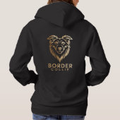 Diseño Premium de Border en Dorado Hoodie (Achterkant)