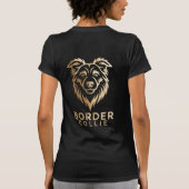 Diseño Premium de Border en Dorado T-shirt (Achterkant)