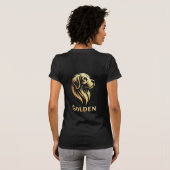 Diseño Premium de Golden en Dorado T-shirt (Achterkant volledig)