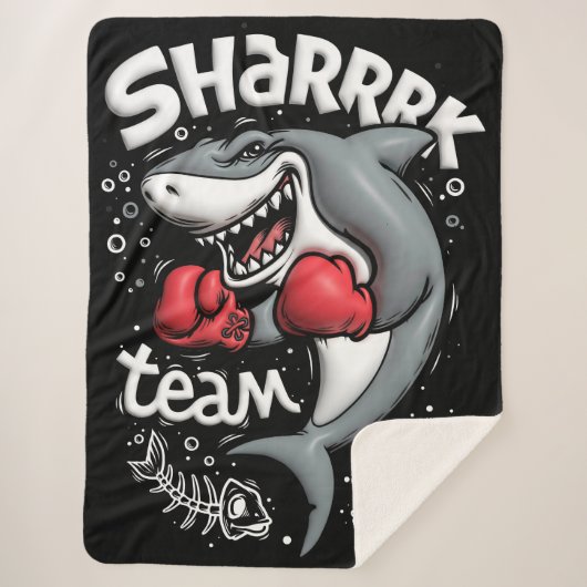Diseño Sharrrk Team Sherpa Deken (Voorkant)