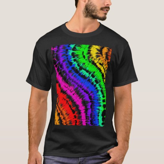 Diseño tie dye rainbow t-shirt (Voorkant)