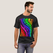 Diseño tie dye rainbow t-shirt (Voorkant volledig)