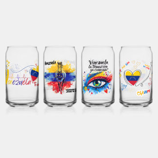 Diseños Patrios Originales |Venezuela Libre Blikvorm Glas