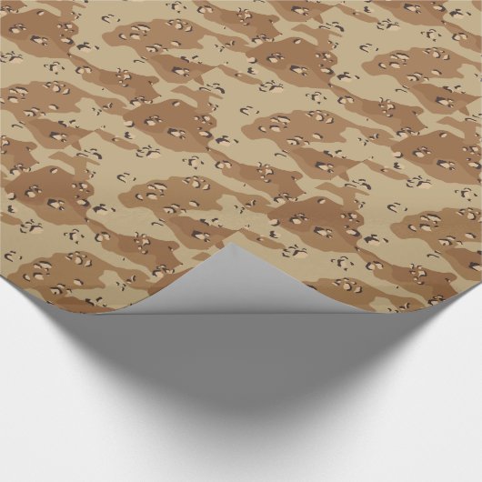 Disert Camo Wrapping Paper Cadeaupapier (Hoek)