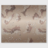 Disert Camo Wrapping Paper Cadeaupapier (Vlak)