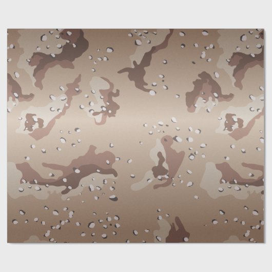 Disert Camo Wrapping Paper Cadeaupapier (Vlak)