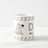 DisforDog–FunAlphabetCupDesign Koffiemok (Center)