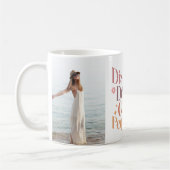 "Disfruta de las casas pequeñas" Aangepaste foto Koffiemok (Links)