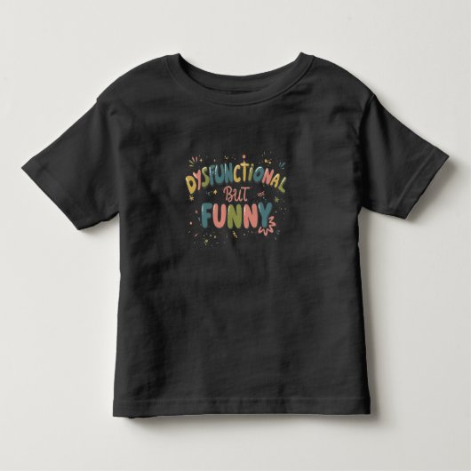 Disfunctioneel maar grappig kinder shirts (Voorkant)