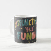 Disfunctioneel maar grappig koffiemok (Voorkant links)
