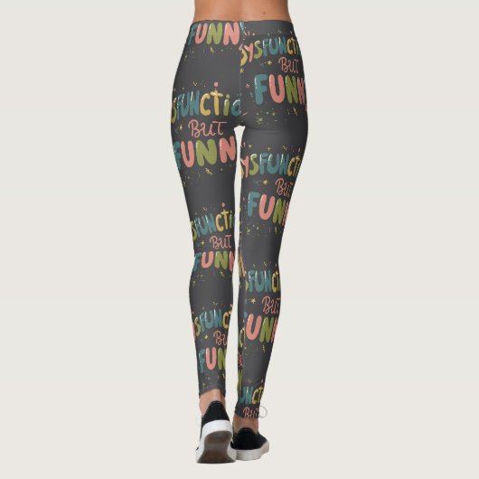Disfunctioneel maar grappig leggings (Achterkant)