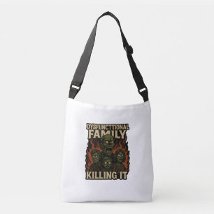 Disfunctionele Familie Doet Het Goed Crossbody Tas