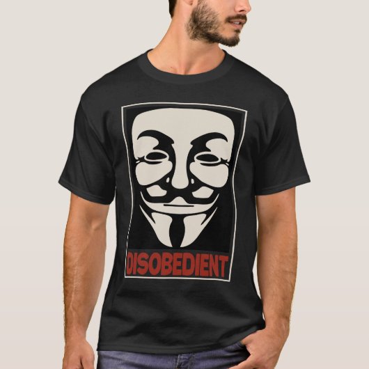 disgehoorzaam t-shirt (Voorkant)