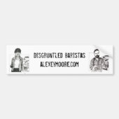 Disgruntled Barista Sticker (Voorkant)
