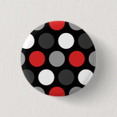 Disgruntled Ladybug Ronde Button 3,2 Cm (Voorkant)