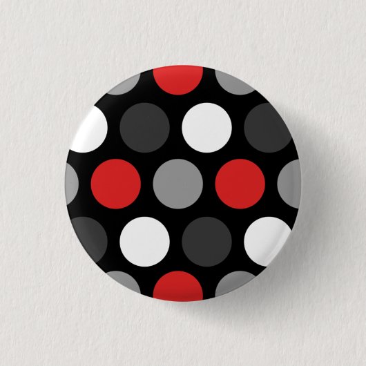 Disgruntled Ladybug Ronde Button 3,2 Cm (Voorkant)