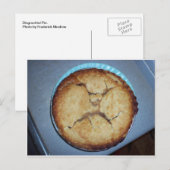 Disgruntled Pie Briefkaart (Voorkant / Achterkant)