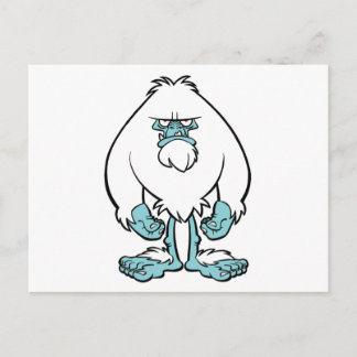 Disgruntled Yeti Briefkaart