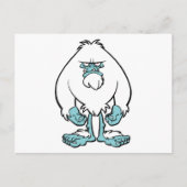 Disgruntled Yeti Briefkaart (Voorkant)