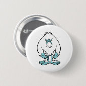 Disgruntled Yeti Ronde Button 5,7 Cm (Voorkant /achterkant)