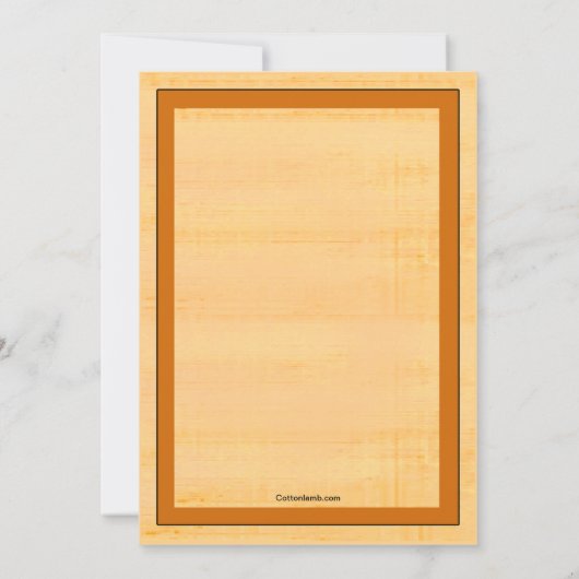 Disguise Halloween Party Invitation Kaart (Achterkant)