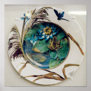 Dish, c.1870-80 poster