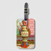 Dish Darlings Dragon Lady Bagagelabel (Voorkant (verticaal))