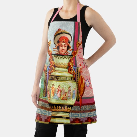 Dish Darlings Dragon Lady Medium Schort (Insitu)