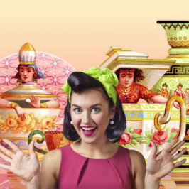 Dish Darlings Dragon Lady Medium Schort