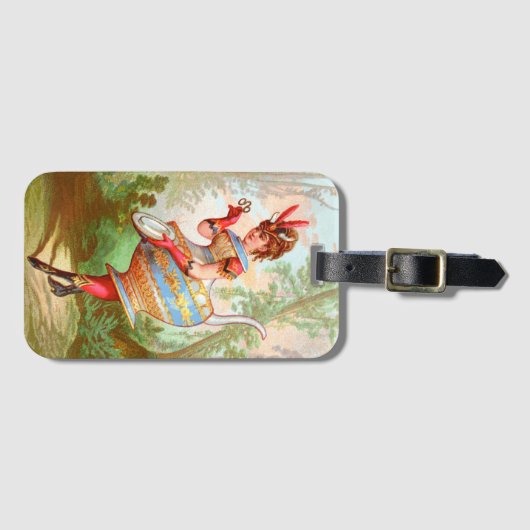 Dish Darlings Pottery Queen Bagagelabel (Voorkant (horizontaal))