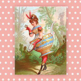 Dish Darlings Pottery Queen Briefkaart