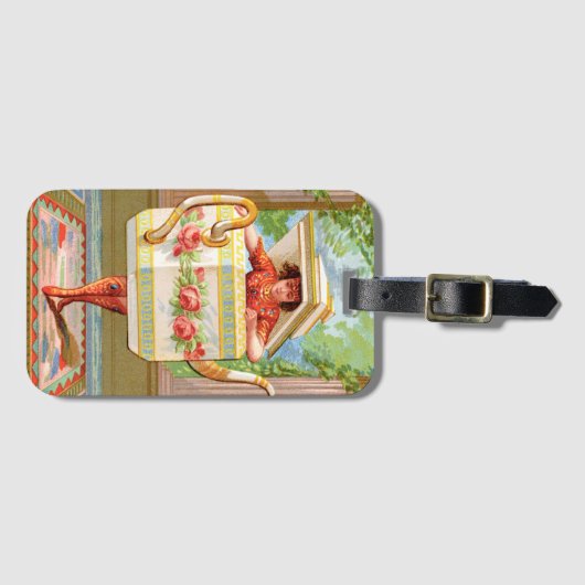 Dish Darlings Tea Time Bagagelabel (Voorkant (horizontaal))