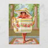 Dish Darlings Tea Time Briefkaart (Voorkant)