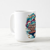 Dish Duty Dynamo T Shirt, Endless Cycle Champion Koffiemok (Voorkant links)