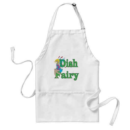 Dish Fairy Apron Standaard Schort (Voorkant)