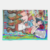 Dish-handdoek Als u moet vragen of het te vroeg is Theedoek (Horizontaal)