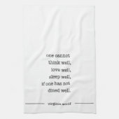 Dish-handdoek citeren theedoek (Verticaal)