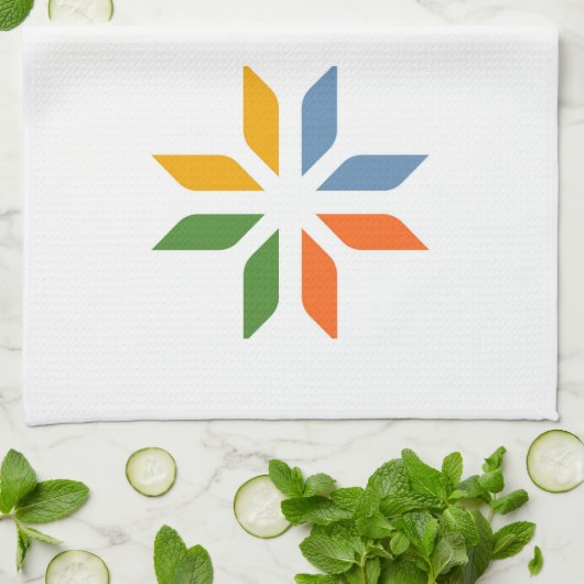 Dish handdoek voor de Mary's en Martha's! (Gevouwen)