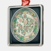 Dish met famille verte decoratie (Links)