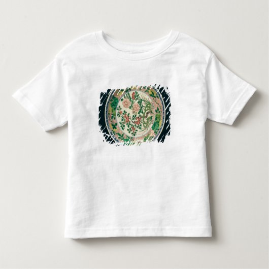 Dish met famille verte decoratie kinder shirts (Voorkant)
