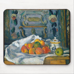 Dish of Apples Paul Cezanne Famous Visual Arts Pos Muismat