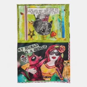 Dish towel-honden theedoek