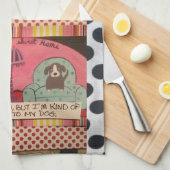 Dish towel-honden theedoek (Quarter Fold)