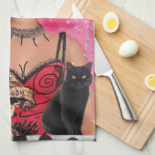 Dish towel Ik heb twee manieren: Namaste of ik sni Theedoek (Quarter Fold)