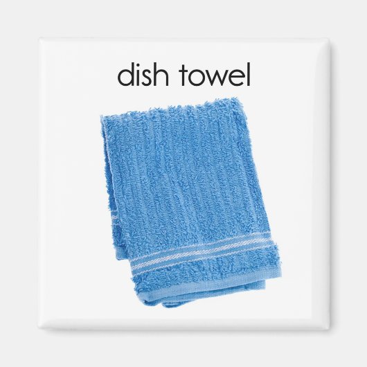 Dish Towel koelkast Magnet (Voorkant)