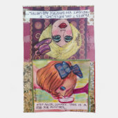 Dish towel-koffie theedoek (Verticaal)