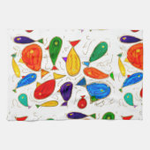 Dish Towel Lovitude Iets smols Fishy Theedoek (Horizontaal)