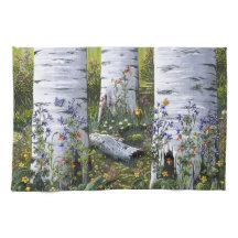 Dish Towel "Old Aspen Grove"