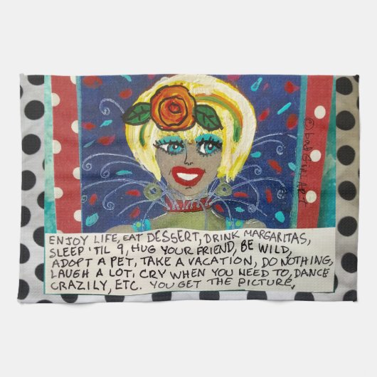 Dish towel theedoek (Horizontaal)